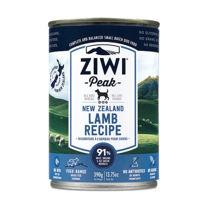 ZiwiPeak 狗罐頭 - 羊肉配方390g