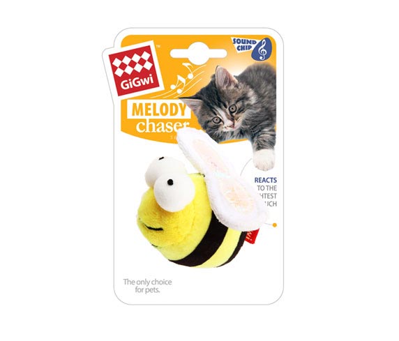 MELODY CHASER WITH MOTION ACTIVATED SOUND CHIP(BEE SOUND) BEE
