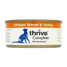 Thrive - COMPLETE 100%雞胸&火雞胸肉罐頭75g