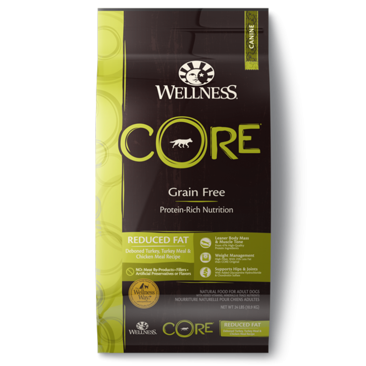 Wellness CORE Grain Free Dog Food Reduced Fat Vetopia