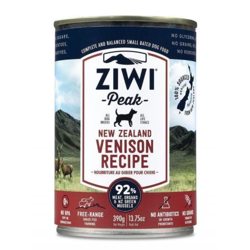  ZiwiPeak 鮮肉狗罐頭系列 -鹿肉配方配方