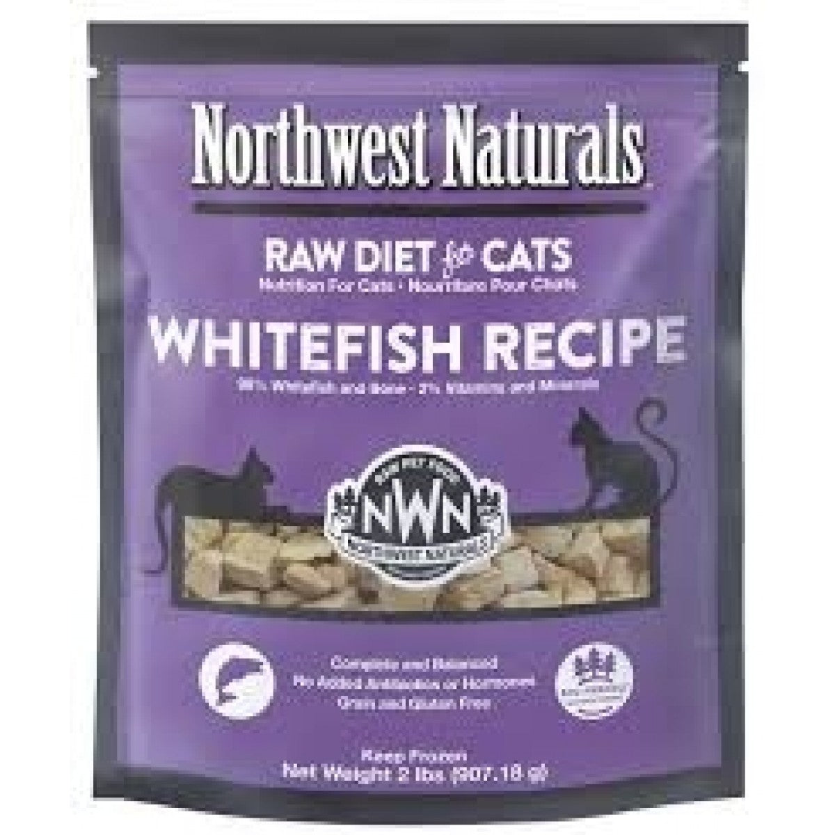 Northwest Naturals Freeze Dried Diets for Cats - Whitefish Recipe