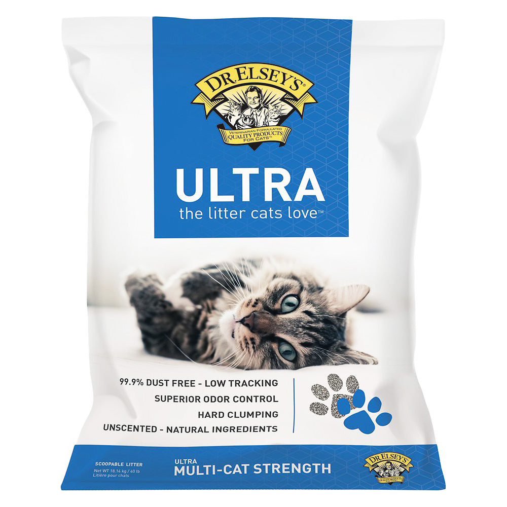 Dr Elsey's - Precious Cat Ultra Clumping Cat Litter 18lbs