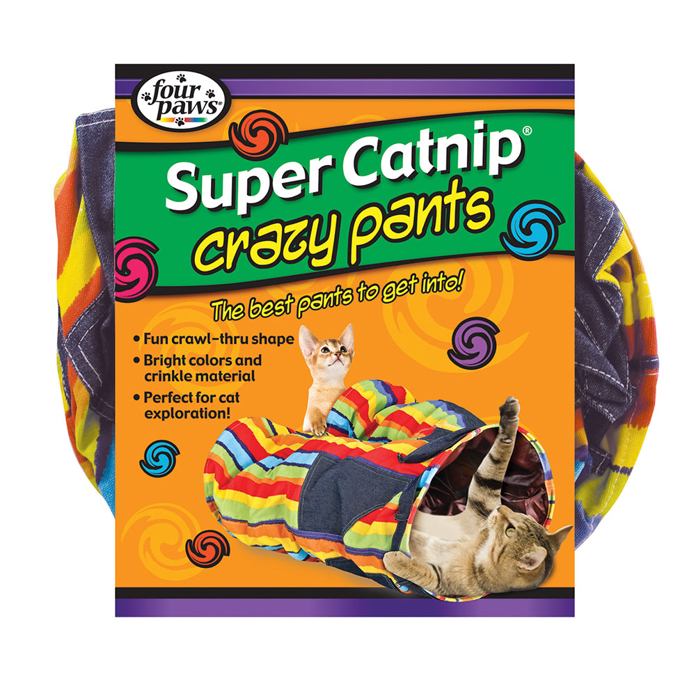 Four Paws - Super Catnip Crazy Pants Tunnel