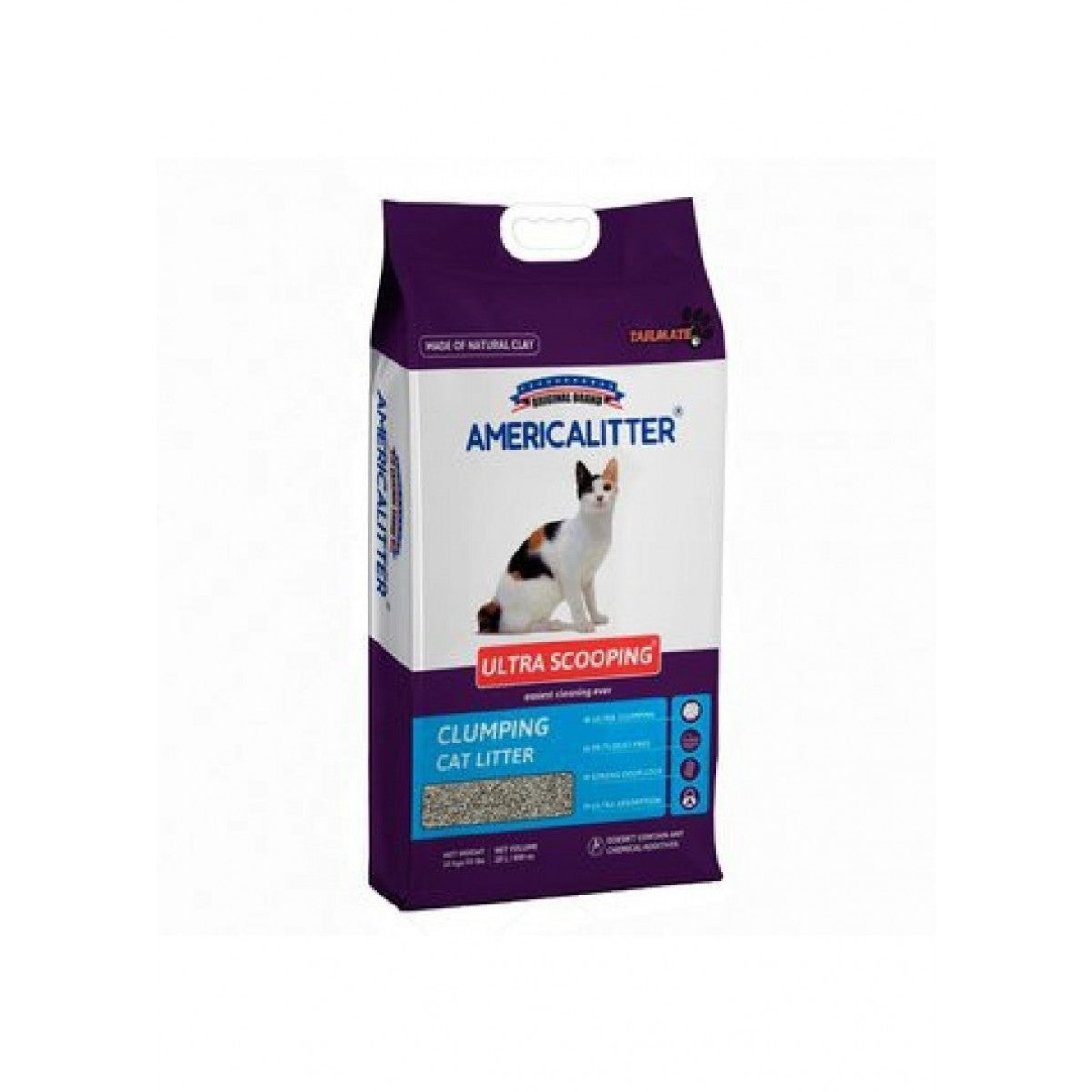 Americalitter Ultra Scooping Clumping Cat Litter 7kg