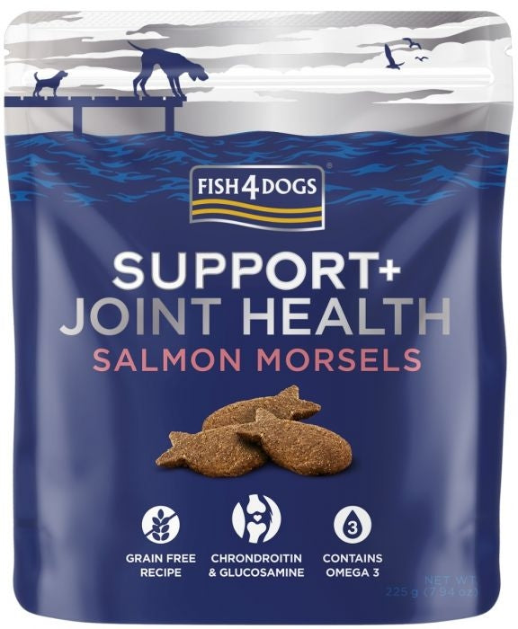Fish4Dogs Dogs Treats Salmon Morsels For joint Health 225g