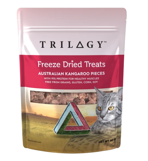 Trilogy Australian Freeze Dried Cat Treats - Kangaroo 50g