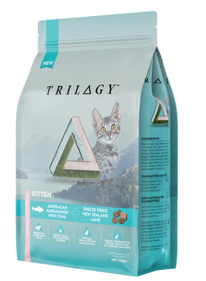Trilogy - Grain Free Kitten Cat Food (Barramundi & Tuna)