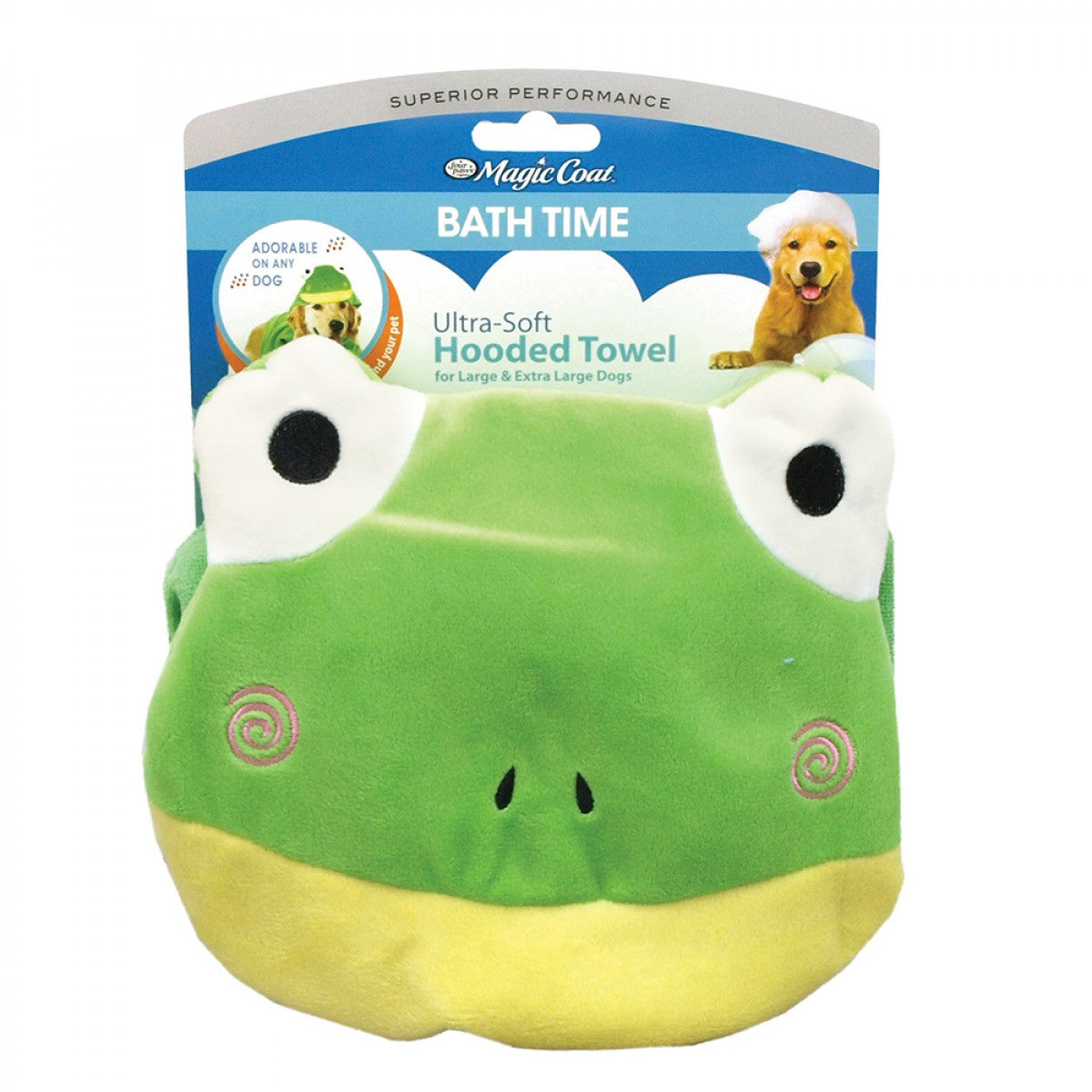 Magic Coat - Ultra Soft Hooded Animal Towel - Frog