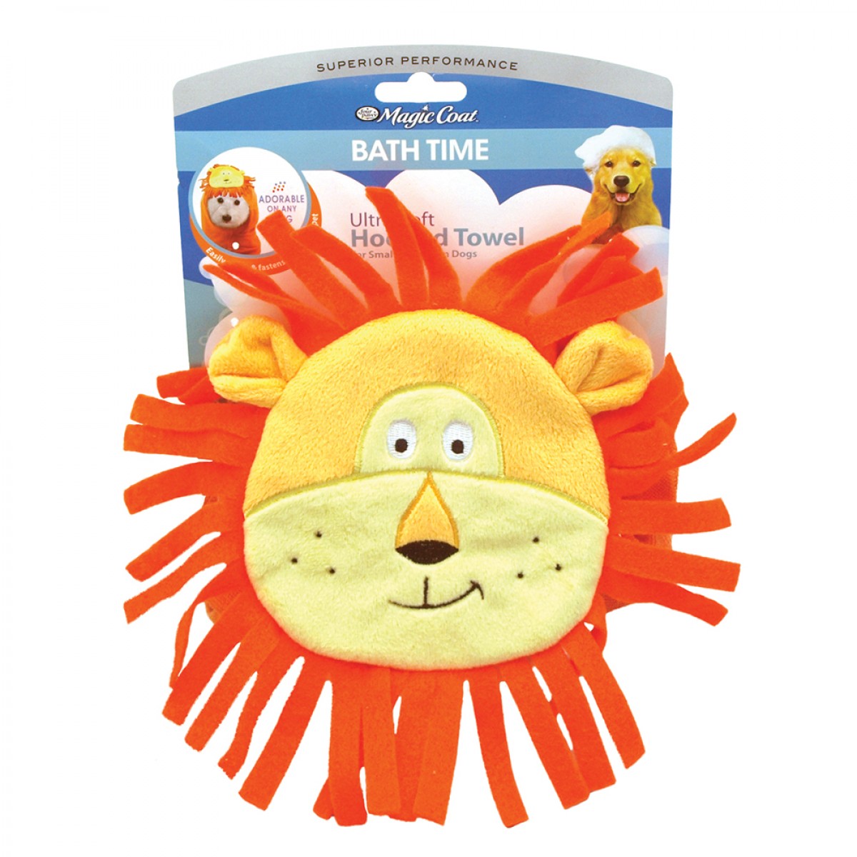 Magic Coat - Ultra Soft Hooded Animal Towel - Lion