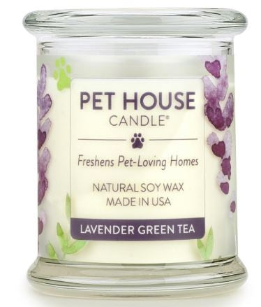 One Fur All Pet House Candle - Lavender Green Tea 8.5oz