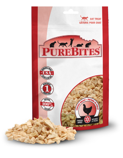 PureBites - Freeze Dried Chicken Breast Cat Treats 31g