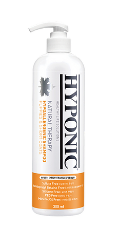 HYPONIC Hypoallergenic Shampoo (For Puppies & Short Coats)