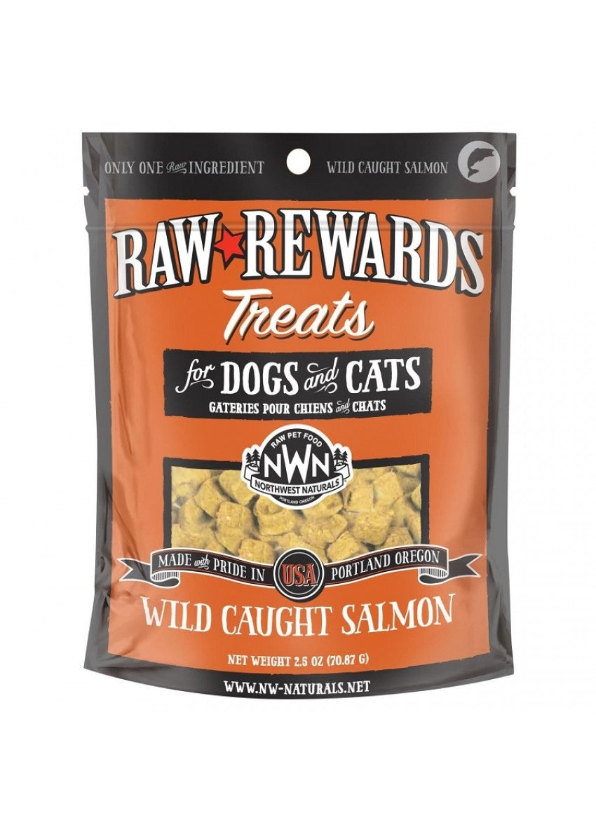 Northwest Naturals Raw Rewards Freeze Dried Treats for Dogs and Cats - Salmon 85g