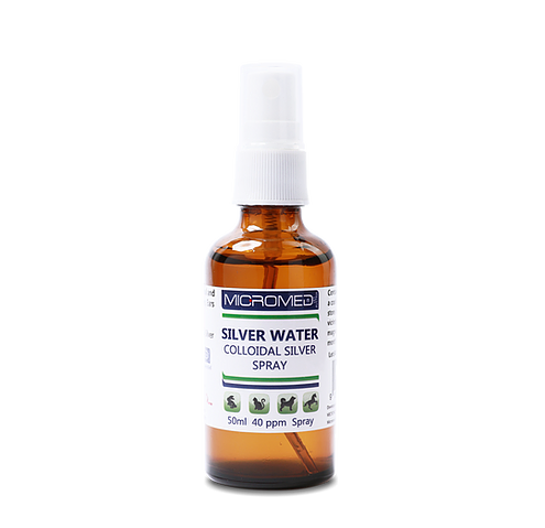 Silver Water Colloidal Spray for Eyes and Wounds 100ml