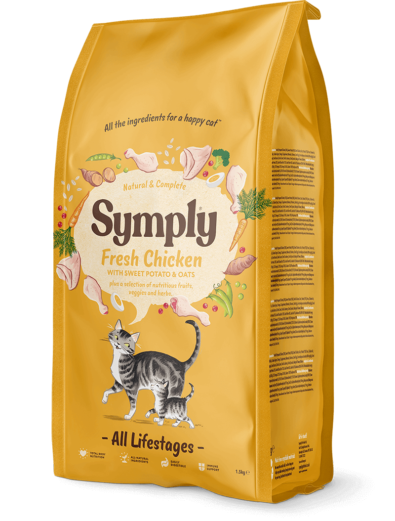Symply Dry Food Fresh Chicken For All Lifestages Cats