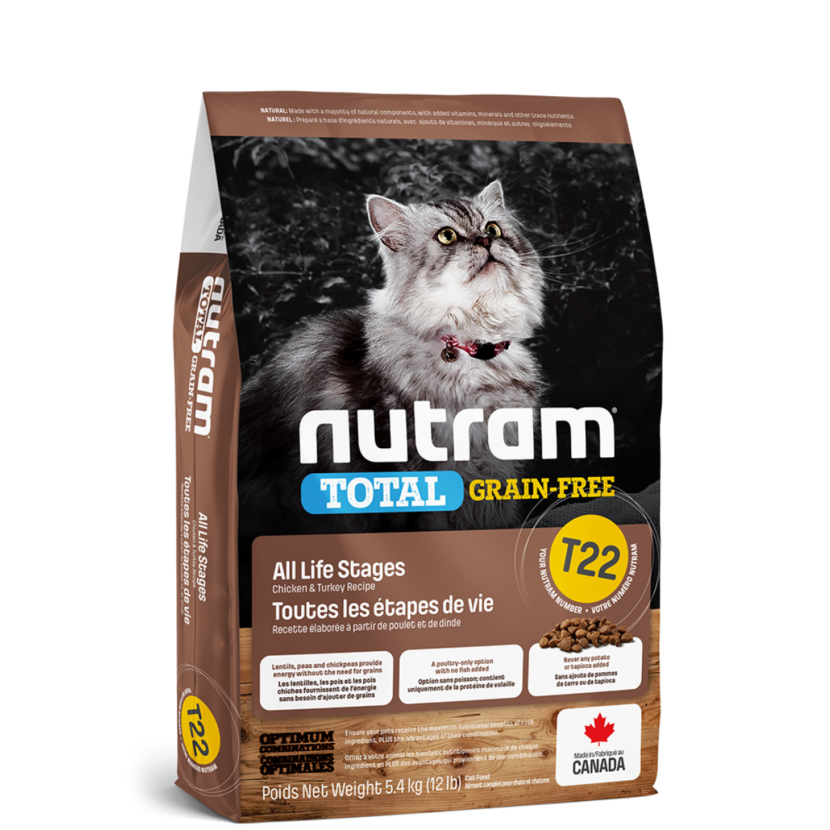 Nutram - Total Grain-Free - Turkey & Chicken Recipe (Cats) T22