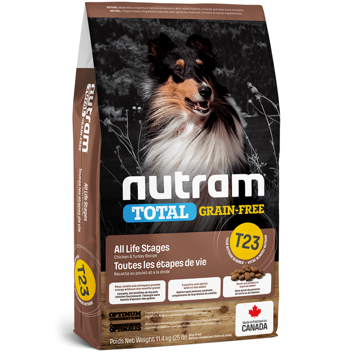 Nutram - Total Grain-Free - Turkey, Chicken & Duck Recipe T23