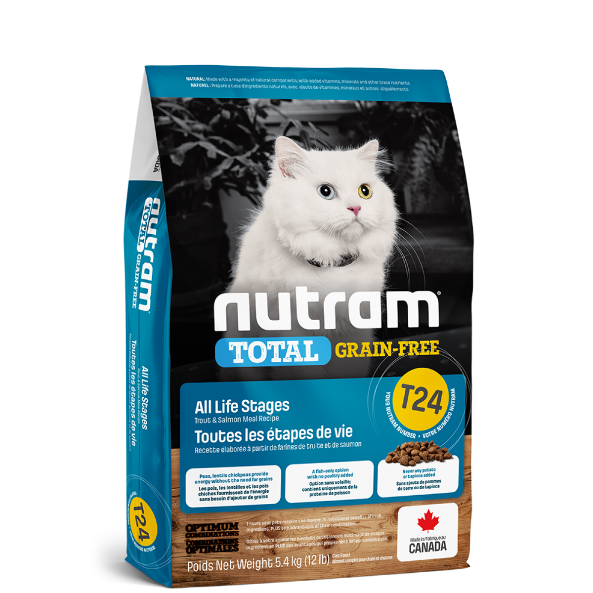 Nutram - Total Grain-Free - Salmon & Trout Recipe (Cats) T24130