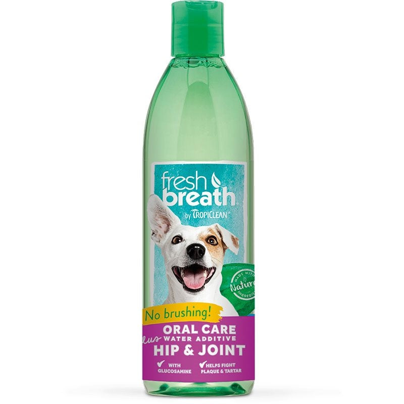 TropiClean - Fresh Breath Water Additive with Hip & Joint