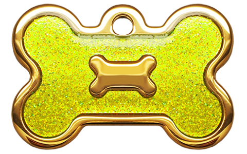 Shiny Glitter Collection - IP Gold Bone