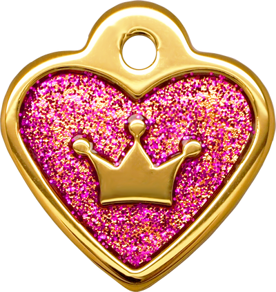 Shiny Glitter Collection - IP Gold Heart