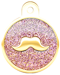 Shiny Glitter Collection - Mustache