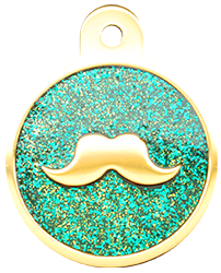 Shiny Glitter Collection - Mustache