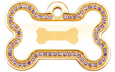 Swarovski Collection - IP Gold Bone Bone