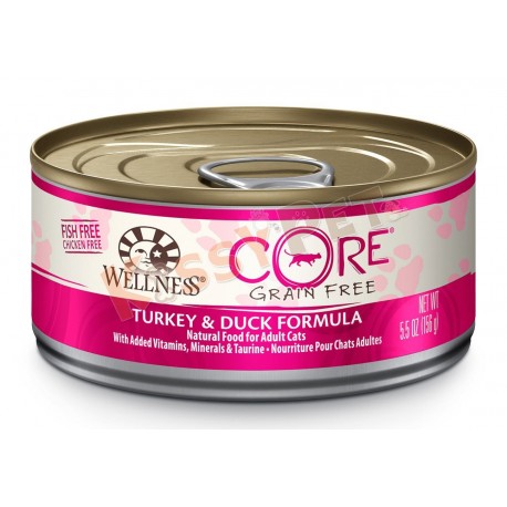 Wellness CORE Grain Free Cat Canned Food - Turkey & Duck 5.5oz