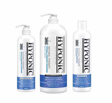 HYPONIC Hypoallergenic Shampoo (For Dogs With White Coats)